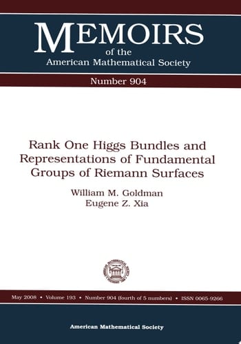 Rank One Higgs Bundles and Representations of Fundamental Groups of Riemann Surfaces