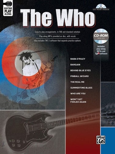 The Who Guitar Play-Along Guitar TAB, Book and CD-ROM