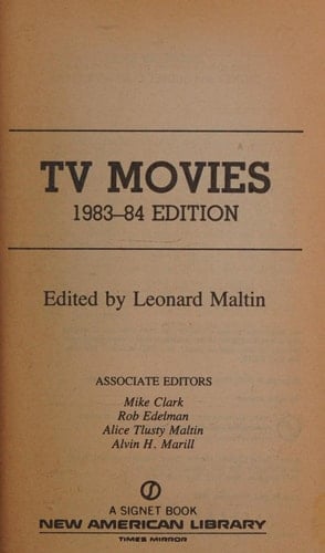 Leonard Maltin's TV Movies 1983-1984