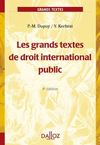 Les grands textes de droit international public