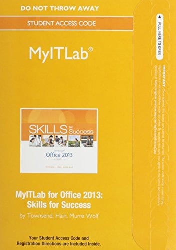 MyITLab for Office 2013 - Skills for Success