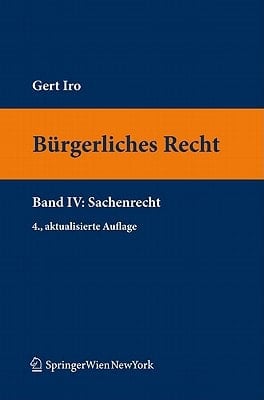Bürgerliches Recht IV. Sachenrecht
