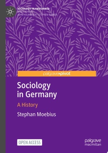 Sociology in Germany A History