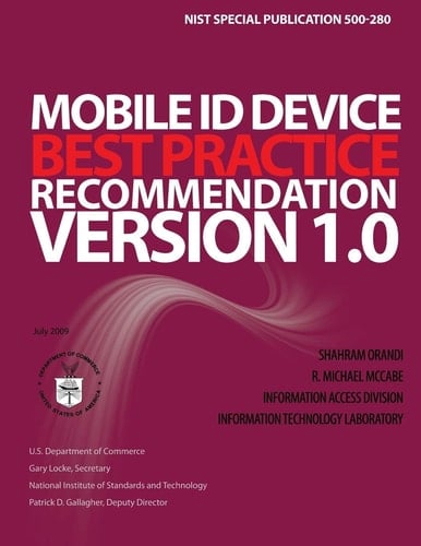 Mobile ID Device Best Practice Recommendation Version 1. 0