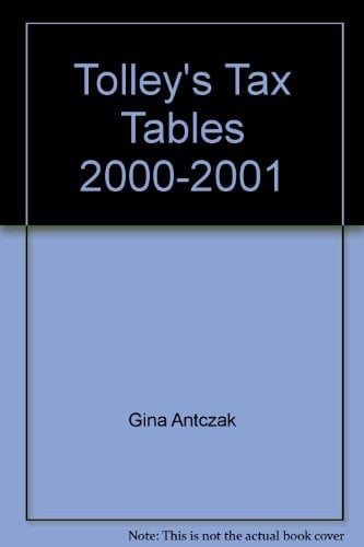 Tolley's Tax Tables 2000-2001