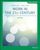 Work in the 21st Century An Introduction to Industrial and Organizational Psychology