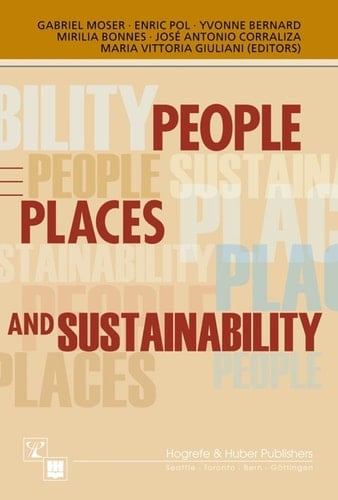 People, Places, and Sustainability