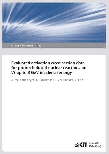 Evaluated Activation Cross Section Data for Proton Induced Nuclear Reactions on W Up to 3 GeV Incidence Energy (KIT Scientific Reports ; 7628)
