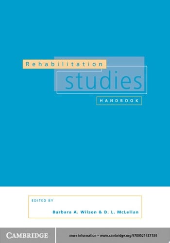 Rehabilitation Studies Handbook