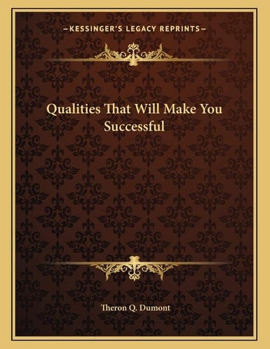 Qualities That Will Make You Successful
