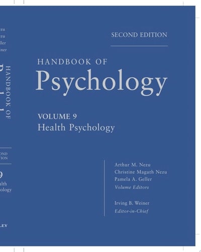 Handbook of Psychology, Health Psychology