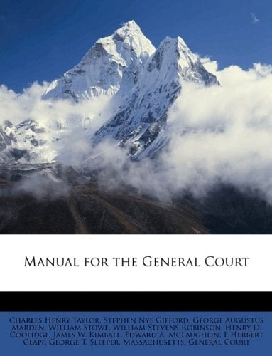 Manual for the General Court