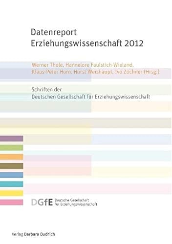 Datenreport Erziehungswissenschaft 2012