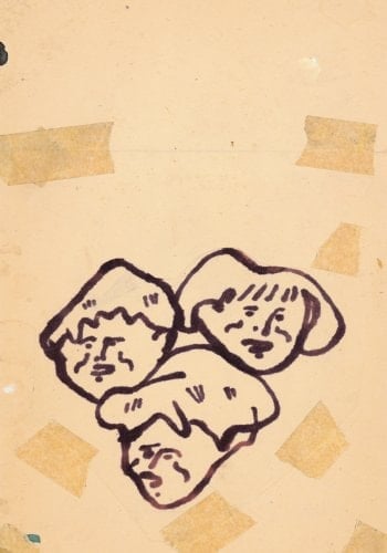 Donald Baechler: Early Drawings and Working Slides