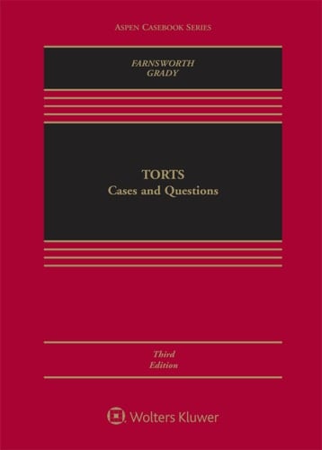 Torts: Cases and Questions (Aspen Casebook Series)