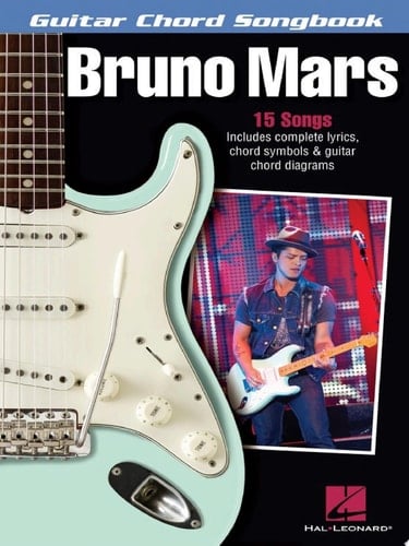 Bruno Mars - Guitar Chord Songbook Lyrics/Chord Symbols/Guitar Chord Diagrams