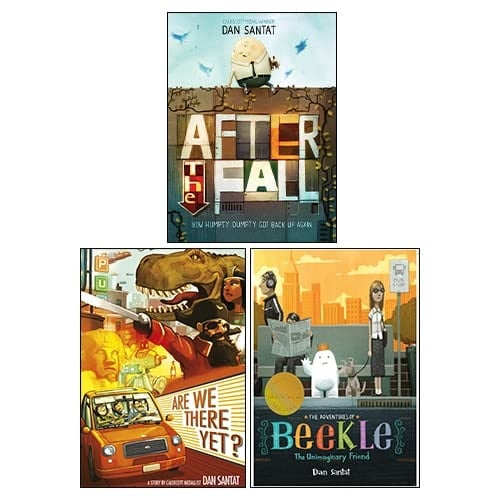 Dan Santat 3 Books Collection Set (Adventures Of Beekle Unimaginary Friend, Are We There Yet?, After the Fall)