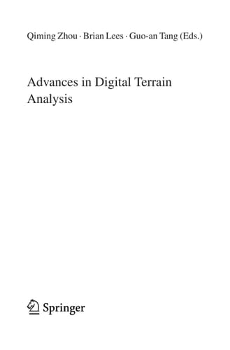 Advances in Digital Terrain Analysis
