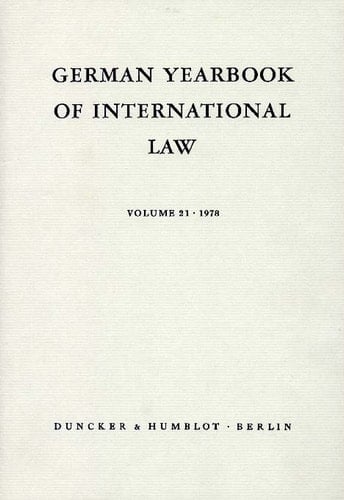 German Yearbook of International Law
