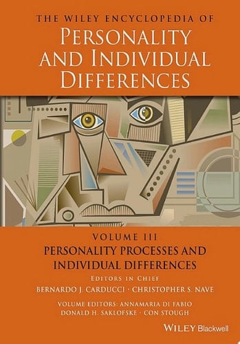 The Wiley Encyclopedia of Personality and Individual Differences, Personality Processes and Individuals Differences