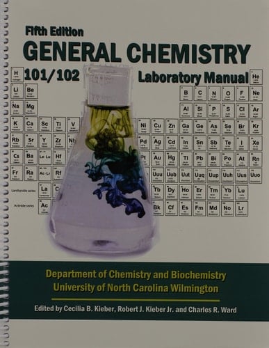 General Chemistry Chemistry 101/102 Laboratory Manual