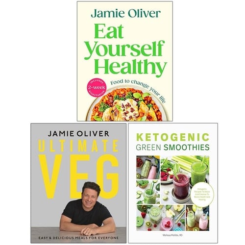 Eat Yourself Healthy, Ultimate Veg & Ketogenic Green Smoothies 3 Books Collection Set