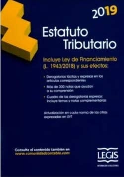 Estatuto tributario 2019