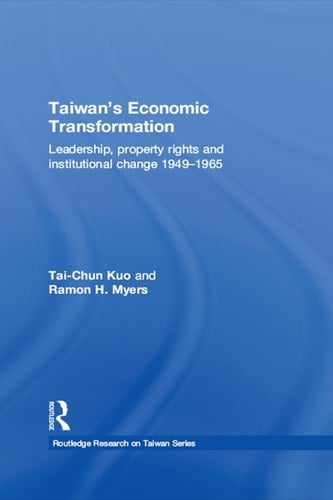 Taiwan's Economic Transformation