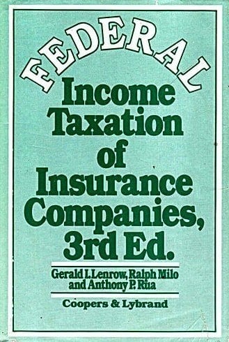 Federal Income Taxation of Insurance Companies