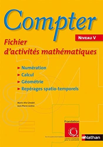 Compter Niveau V Fichier d'activités mathématiques