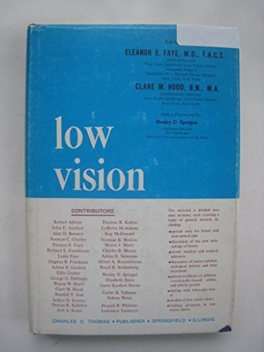 Low Vision: Symposium Making of 20th Century Anniversary Lighthouse Low Vision Service