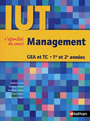 Management GEA et TC, 1re et 2e années
