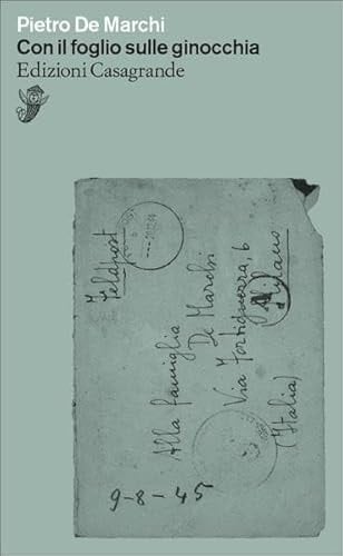 Con il foglio sulle ginocchia