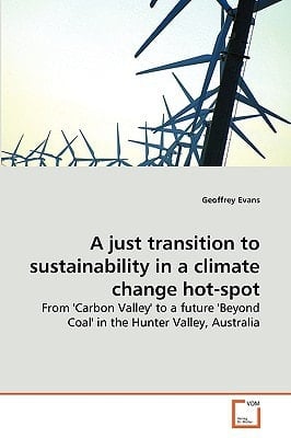 A just transition to sustainability in a climate change hot-spot: From 'Carbon Valley' to a future 'Beyond Coal' in the Hunter Valley, Australia