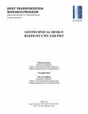 Geotechnical Design Based on CPT and PMT