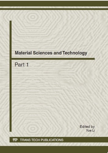 Material Sciences and Technology