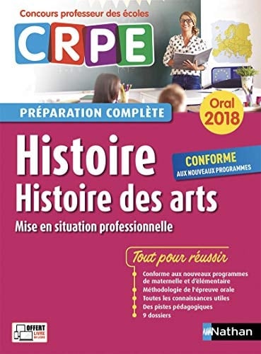 Histoire, histoire des arts Oral