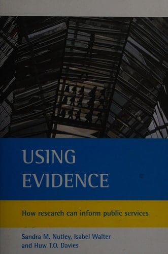 Using Evidence How Research Can Inform Public Services