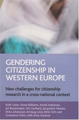 Gendering citizenship in Western Europe: New challenges for citizenship research in a cross-national context
