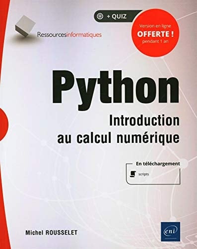 Python Introduction au calcul numérique