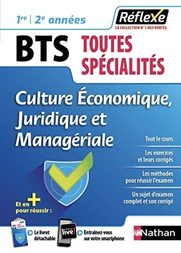 Culture économique, juridique et managériale BTS 1re et 2e années