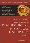 The Wiley Blackwell Companion to Diachronic Linguistics, 5 Volume Set