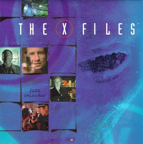 Cal 00 X-Files wall calendar