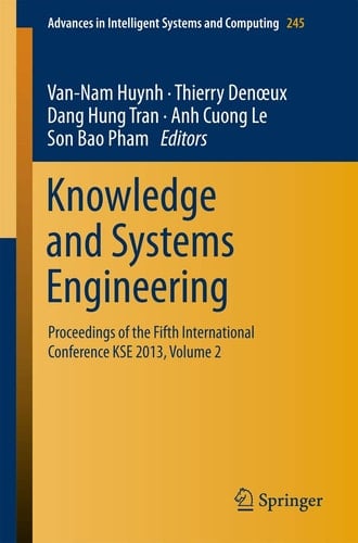 Knowledge and Systems Engineering Proceedings of the Fifth International Conference KSE 2013, Volume 2