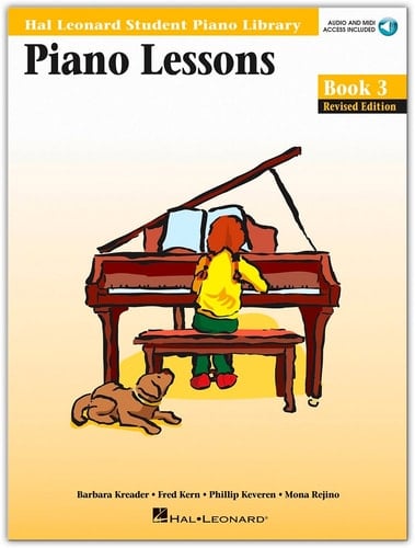 Piano Lessons Book 3 - Book/Online Audio & MIDI Access Included: Hal Leonard Student Piano Library (Hal Leonard Student Piano Library (Songbooks))