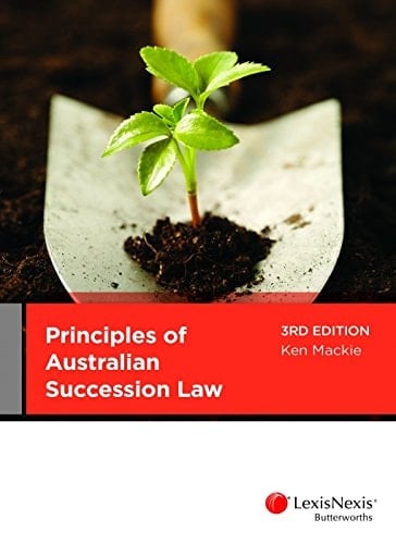 Principles of Australian Succession Law