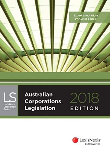 Australian Corporations Legislation 2018