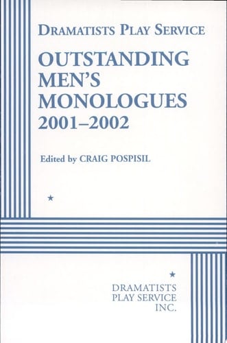 Outstanding Men's Monologues 2001-2002