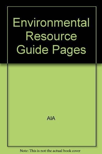 Environmental Resource Guide Pages