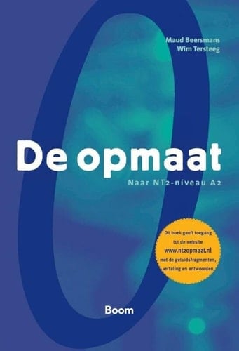 De opmaat naar NT2-niveau A2